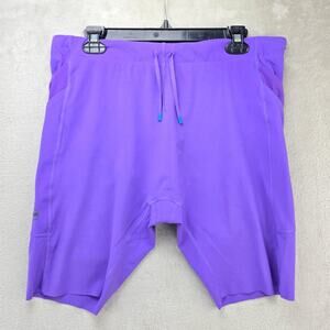 Janji Men's Trail Half Tights 8" Men XL Purple Jogging Fitness Performance